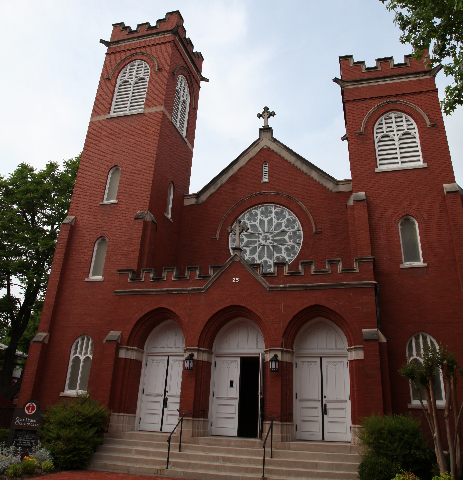 Front of church cropped for index page